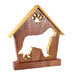St BERNARD Personalized Dog Memorial Gift | Doghouse LED Tealight - DogPound Creations