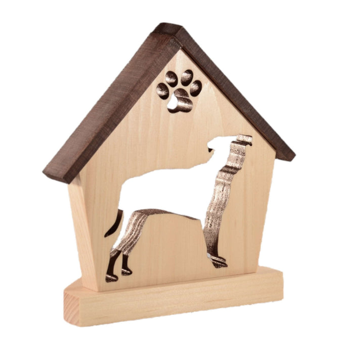 STAFFIE Personalized Dog Memorial Gift | Doghouse LED Tealight - DogPound Creations