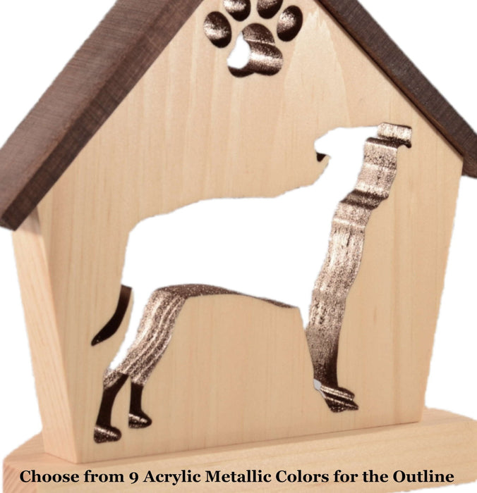 STAFFIE Personalized Dog Memorial Gift | Doghouse LED Tealight - DogPound Creations