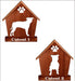 STAFFIE Personalized Dog Memorial Gift | Doghouse LED Tealight - DogPound Creations