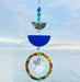 Suncatchers Watercolor Swirl Colorful Arch & Circle Polymer Clay Suncatcher