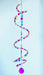 Suncatchers Cotton Candy Coast Glass Spiral Suncatcher