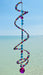 Suncatchers Cotton Candy Coast Glass Spiral Suncatcher