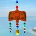 Suncatchers Yellow Folk Art Bird Suncatcher – Handmade Window Ornament