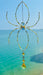 Suncatchers Golden Garden Web Beaded Spider Suncatcher