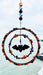 Suncatchers Midnight Harvest Bat – Halloween Crystal Bat Suncatcher