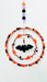 Suncatchers Midnight Harvest Bat – Halloween Crystal Bat Suncatcher