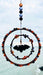 Suncatchers Midnight Harvest Bat – Halloween Crystal Bat Suncatcher