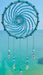 Suncatchers Ocean Orbit Aqua Moon & Star Crystal Suncatcher