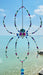 Suncatchers Peacock Web Beaded Spider Suncatcher