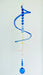 Suncatchers Sapphire Sky Glass Spiral Suncatcher