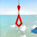 Suncatchers Orange Scalloped Triangle Suncatcher