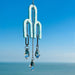 Suncatchers Turquoise/Silver Triple Hill Suncatcher