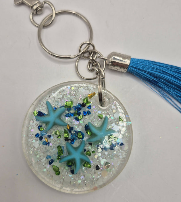 Starfish Keychain