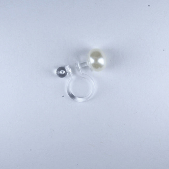 Fresh Water Pearl Earrings in 2 colors and 3 sizes or as a 6 pack. Magnetic, Hypoallergenic Surgical Steel Stud or Clip-on