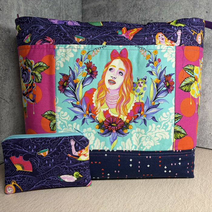 Curiouser and Curiouser Tote - Alice