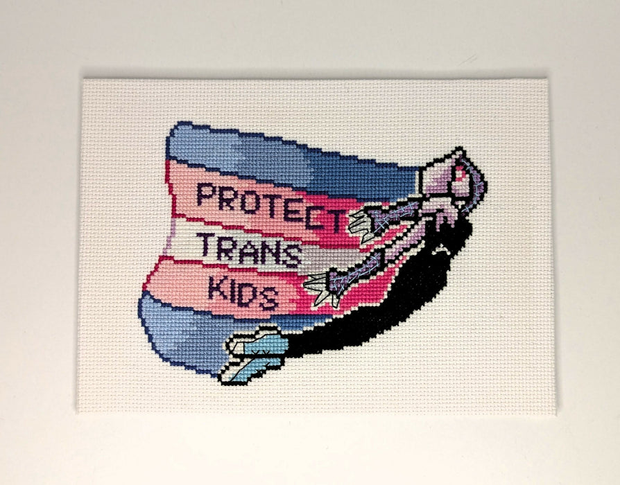Spider-Gwen Cross Stitch Art