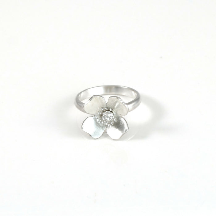 Bloomlette Sterling Silver Flower Rings