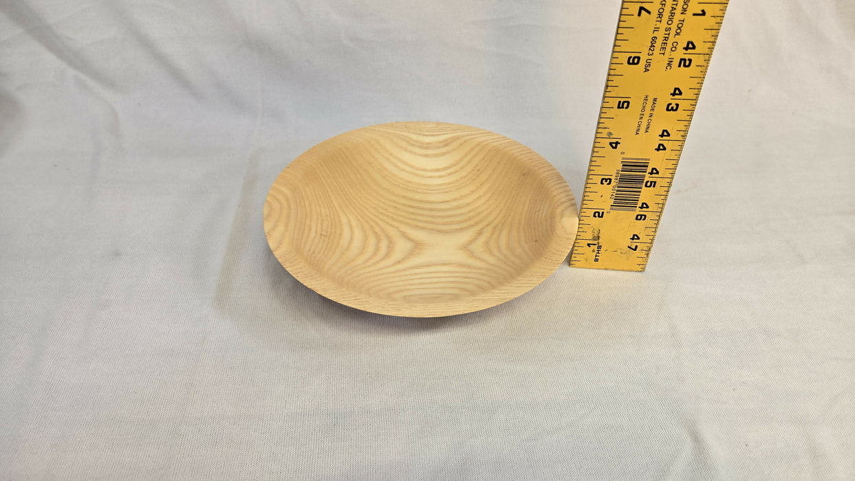 Ash Bowl 8-1/8" Hand Turned