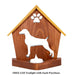 WEINMARANER Personalized Dog Memorial Gift | Doghouse LED Tealight - DogPound Creations