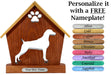 WEINMARANER Personalized Dog Memorial Gift | Doghouse LED Tealight - DogPound Creations