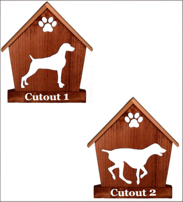 WEINMARANER Personalized Dog Memorial Gift | Doghouse LED Tealight - DogPound Creations