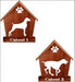 WEINMARANER Personalized Dog Memorial Gift | Doghouse LED Tealight - DogPound Creations