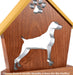 WEINMARANER Personalized Dog Memorial Gift | Doghouse LED Tealight - DogPound Creations