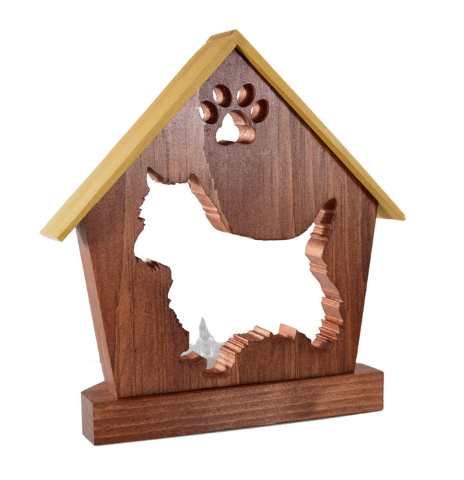 WESTIE Personalized Dog Memorial Gift | Doghouse LED Tealight - DogPound Creations