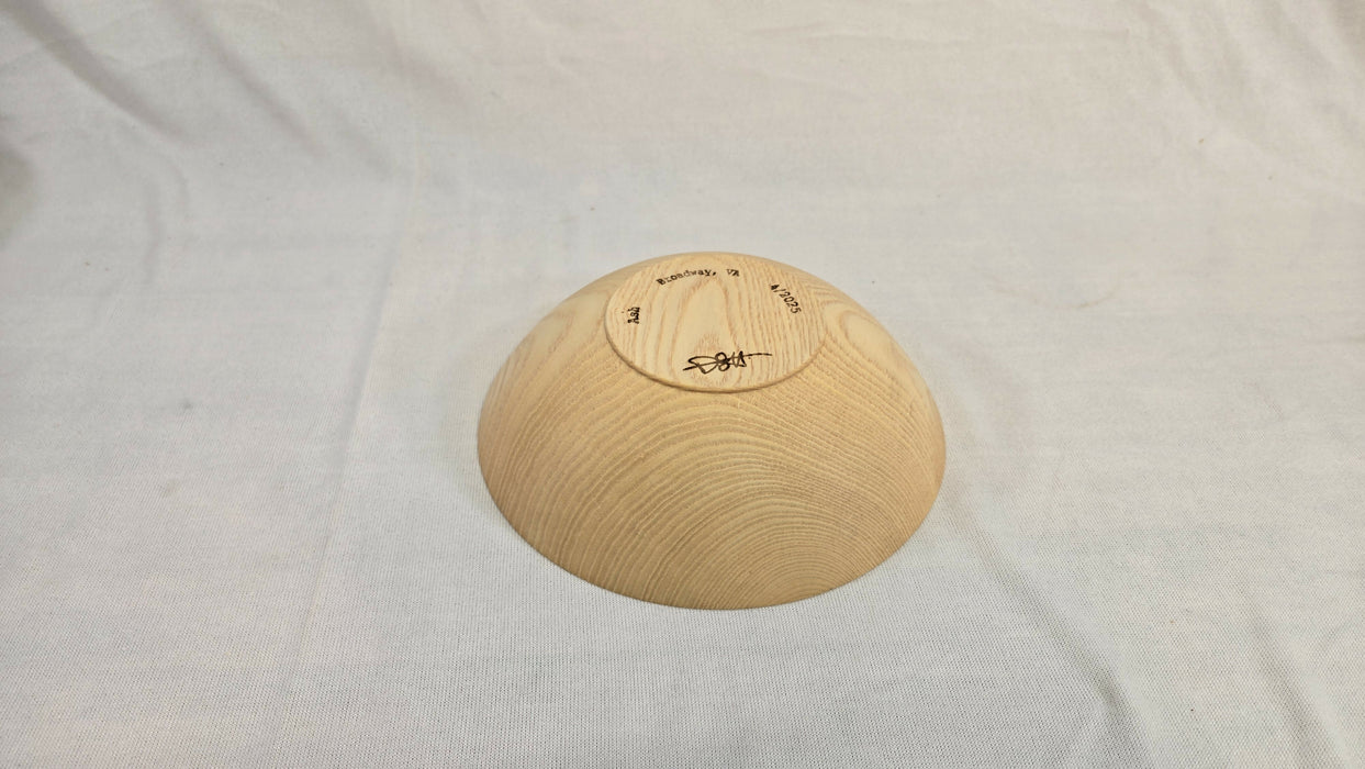 Ash Bowl 8" Hand Turned