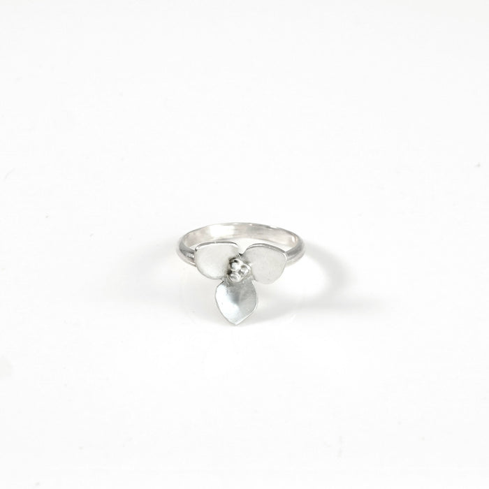 Bloomlette Sterling Silver Flower Rings