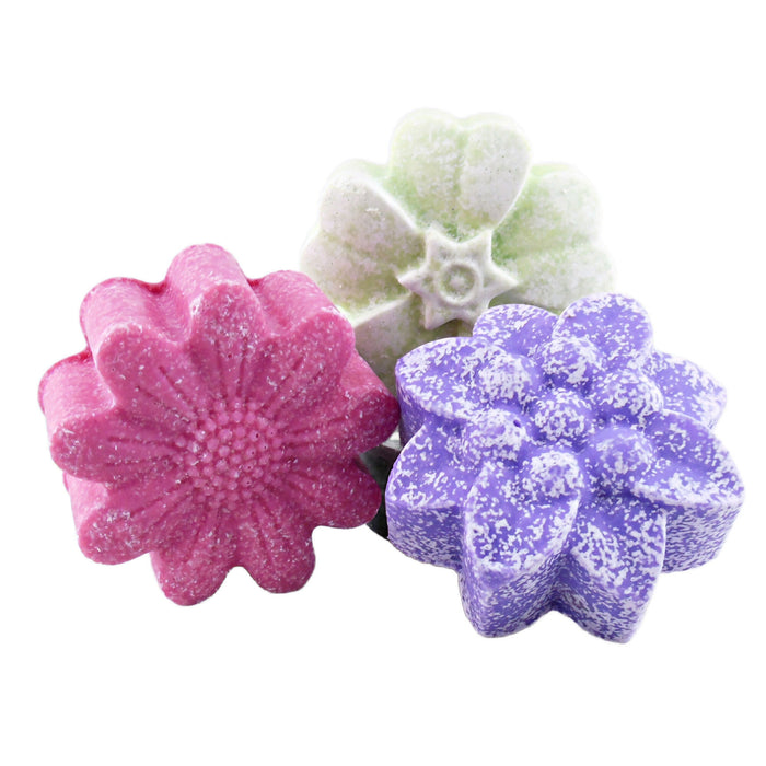 Sea Salt Soap Bars, Floral Shape