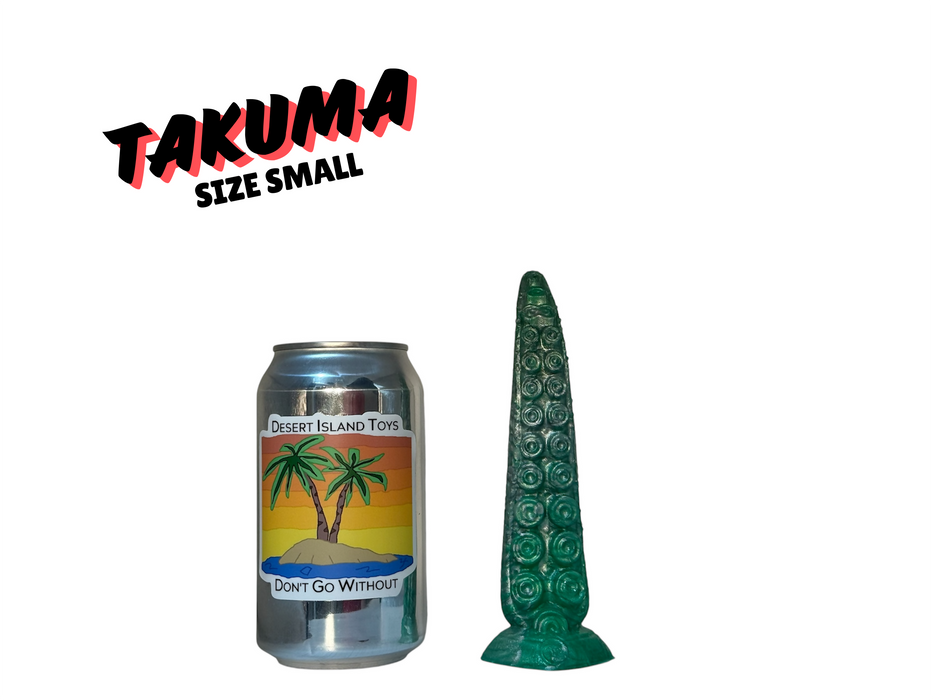 NSFW * Takuma - The Nanaimoteuthis Tentacle Dildo (Pre-Mades - Small Size) * Body-Safe Platinum Cure Silicone