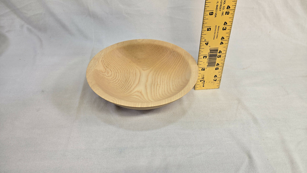 Ash Bowl 8" Hand Turned