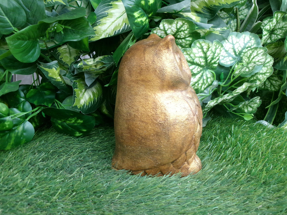Concrete Owl Statue 5x5x7.25" High