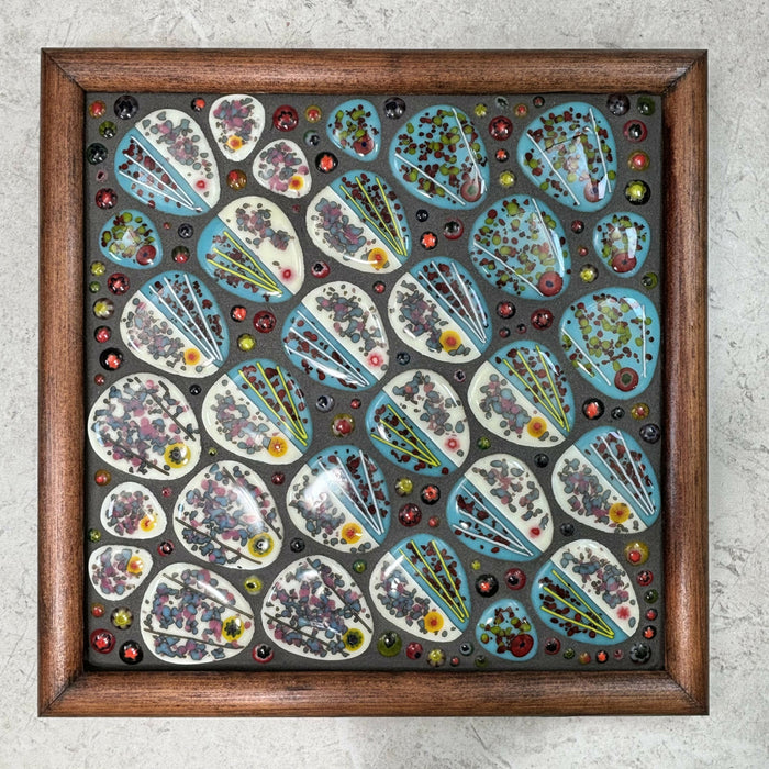 Fused Glass Mosaic - “Take your Pick”