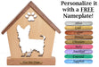 YORKIE Personalized Dog Memorial Gift | Doghouse LED Tealight - DogPound Creations