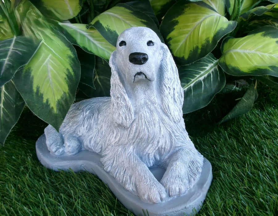 Springer Spaniel Concrete Statue 5.5x10.5x7" High
