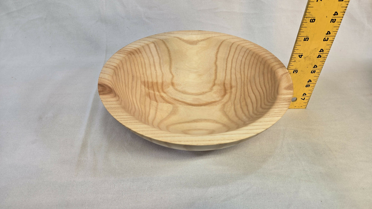 Ash Bowl 10-1/2" Hand Turned