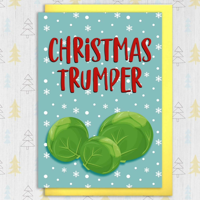 Christmas Trumper sprout card