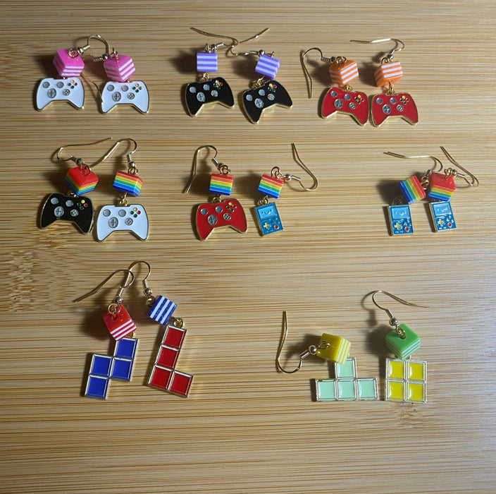 Gamer Themed Earrings