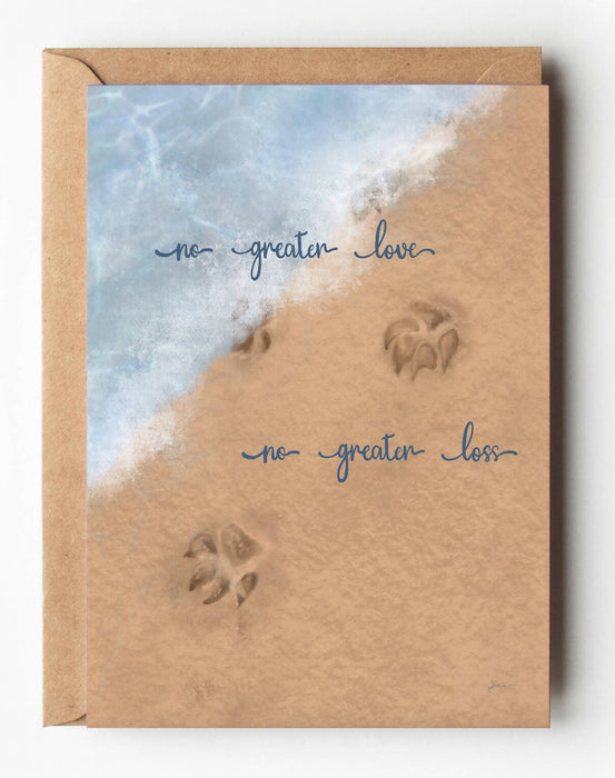 No Greater Love Card, Sympathy Card