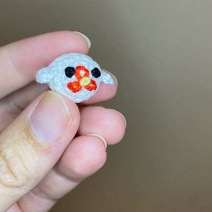Decorative Miniature Crochet Chicken - Tiny Brook