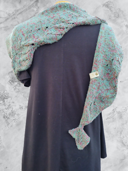 Mother of Sea Serpents Shawl/Scarf: Custom Order