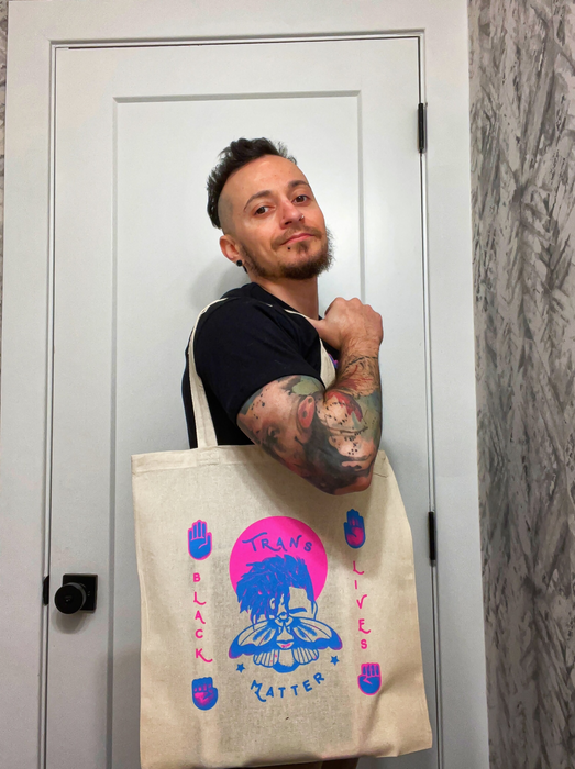 Black Trans Lives Matter Ethically Made Tote Bag