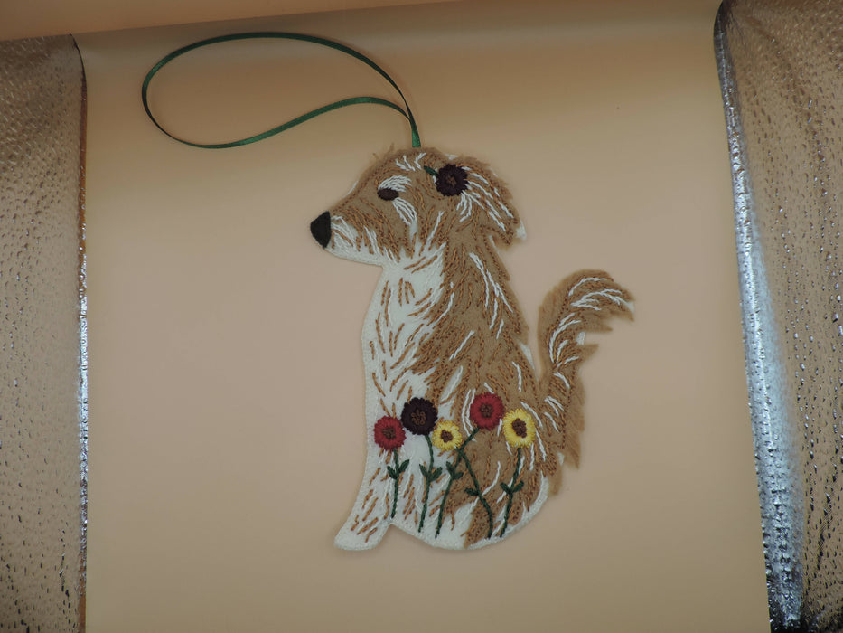 Felt Dog Ornament