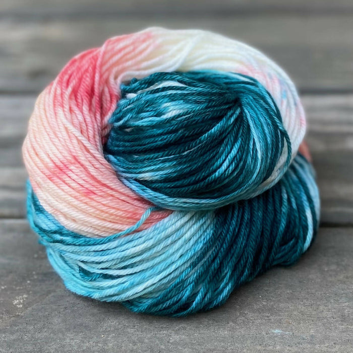 Co-op Themed Hand dyed superwash merino yarn