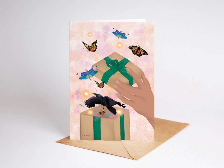 Box of Magic Card, Birthday Card
