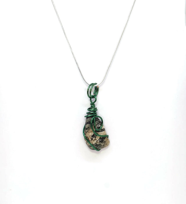 Wire Wrapped Tree Agate