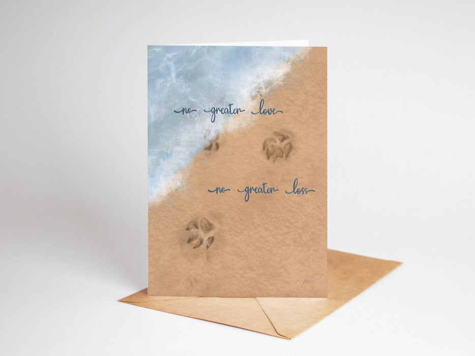No Greater Love Card, Sympathy Card